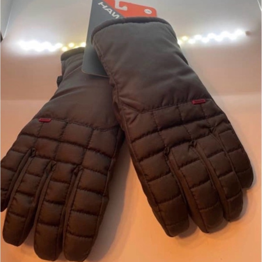 Hawke & Co Carbon Black Gloves large/xl NWT